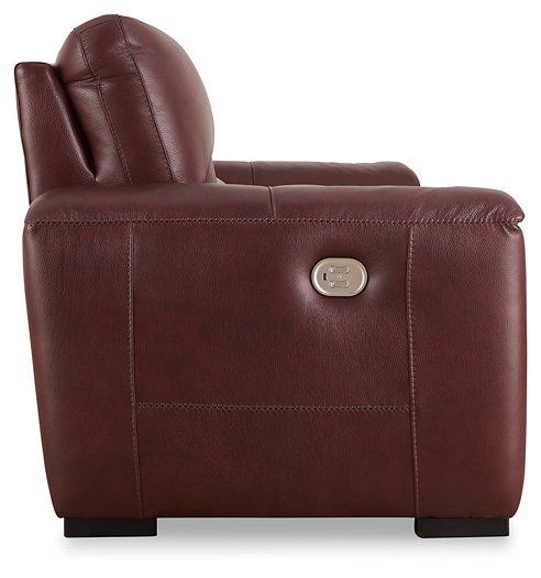 Alessandro Power Reclining Loveseat with Console Loveseat Ashley Furniture