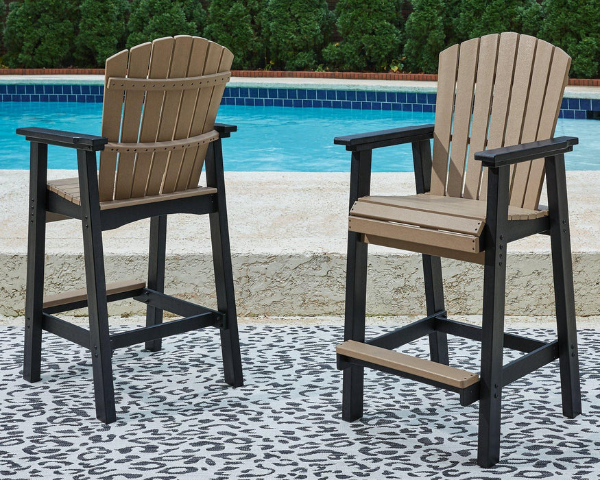 Fairen Trail Barstool (Set of 2) Outdoor Barstool Ashley Furniture