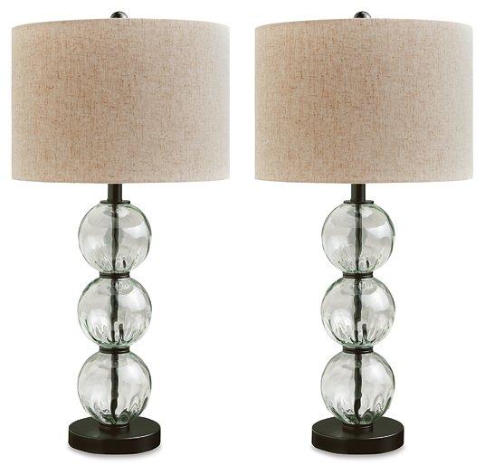 Airbal Table Lamp (Set of 2) Table Lamp Pair Ashley Furniture