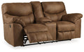 Boxberg Reclining Loveseat with Console Loveseat Ashley Furniture