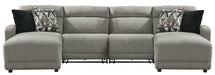 Colleyville Power Reclining Sectional with Chaise Sectional Ashley Furniture