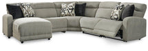 Colleyville Power Reclining Sectional with Chaise Sectional Ashley Furniture