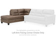 Navi 2-Piece Sectional Sofa Sleeper Chaise Sectional Ashley Furniture