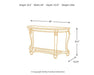 Norcastle Sofa/Console Table Sofa Table Ashley Furniture