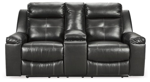 Kempten Reclining Loveseat with Console Loveseat Ashley Furniture