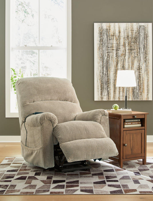 Shadowboxer Power Lift Chair Recliner Ashley Furniture