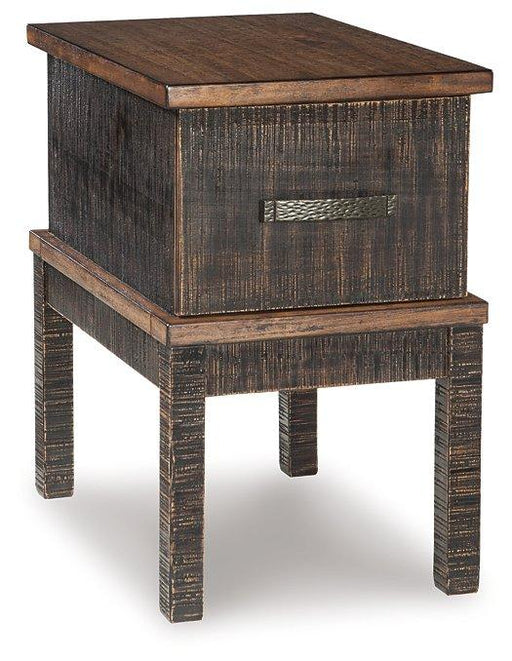 Stanah Chairside End Table with USB Ports & Outlets End Table Ashley Furniture