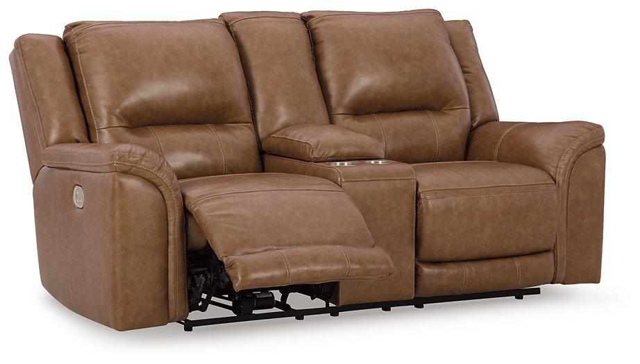 Trasimeno Power Reclining Loveseat with Console Loveseat Ashley Furniture