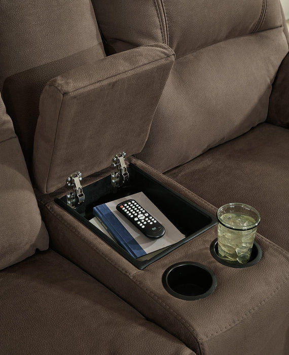 Next-Gen Gaucho Reclining Loveseat with Console Loveseat Ashley Furniture