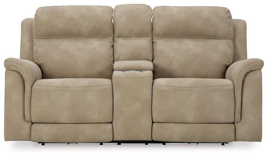 Next-Gen DuraPella Power Reclining Loveseat with Console Loveseat Ashley Furniture