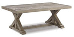 Beachcroft Coffee Table Outdoor Cocktail Table Ashley Furniture