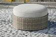 Calworth Outdoor Ottoman with Cushion Outdoor Ottoman Ashley Furniture