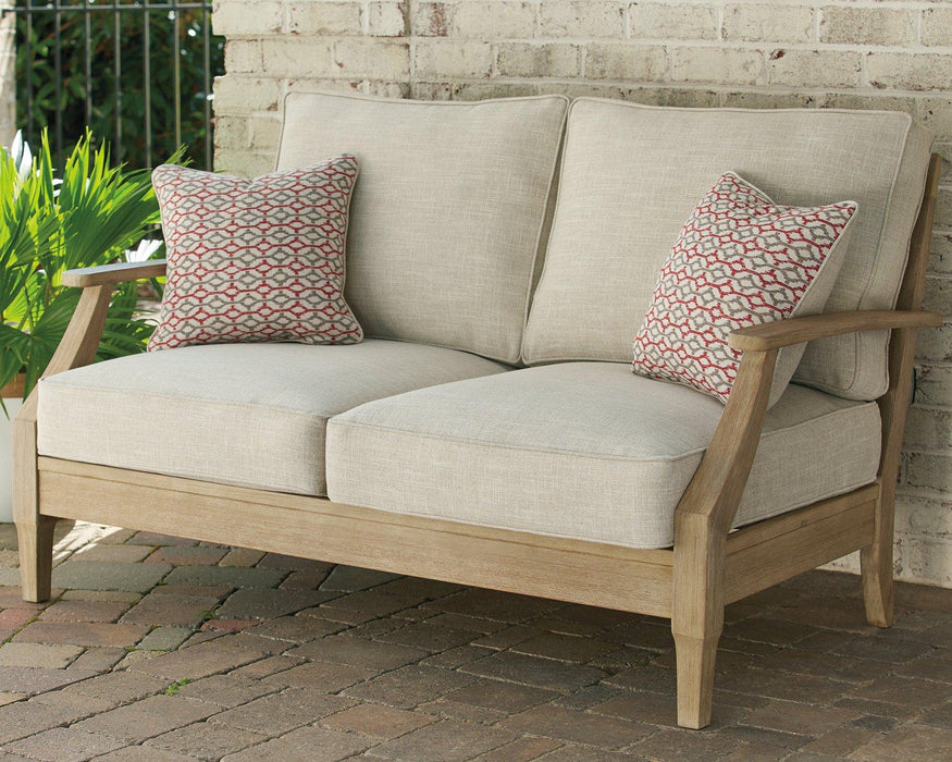 Clare View Loveseat with Cushion Outdoor Seating Ashley Furniture