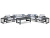 Amora Outdoor Seating Set Outdoor Table Set Ashley Furniture