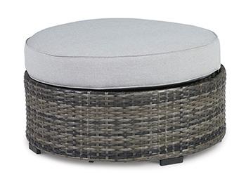 Harbor Court Ottoman with Cushion Outdoor Ottoman Ashley Furniture