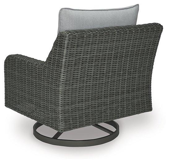 Elite Park Outdoor Swivel Lounge with Cushion Outdoor Seating Ashley Furniture