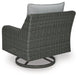 Elite Park Outdoor Swivel Lounge with Cushion Outdoor Seating Ashley Furniture