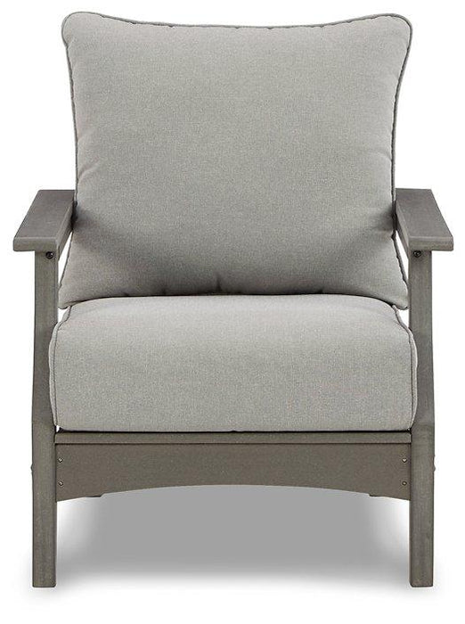 Visola Lounge Chair with Cushion (Set of 2) Outdoor Seating Ashley Furniture