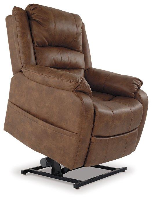 Yandel Power Lift Chair Recliner Ashley Furniture