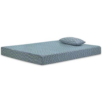 iKidz Blue Mattress and Pillow Mattress Ashley Furniture