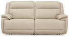 Double Deal Power Reclining Loveseat Sectional Sectional Ashley Furniture