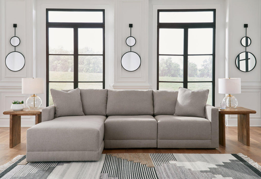 Katany Sectional with Chaise Sectional Ashley Furniture