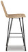 Angentree Bar Height Bar Stool Barstool Ashley Furniture