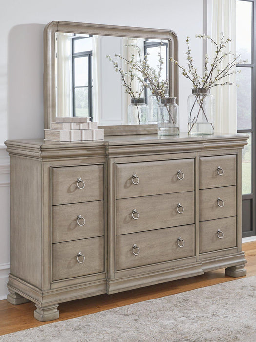 Lexorne Dresser and Mirror Dresser & Mirror Ashley Furniture