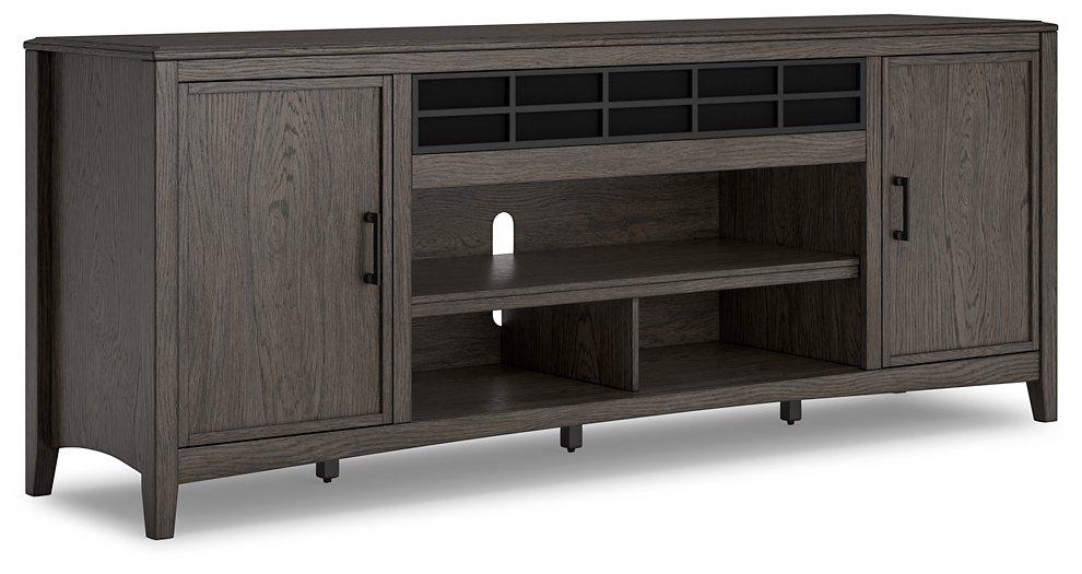 Montillan 84" TV Stand with Electric Fireplace TV Stand Ashley Furniture