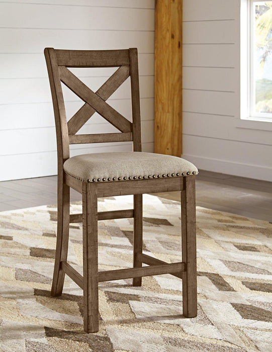 Moriville Bar Stool Set Barstool Set Ashley Furniture