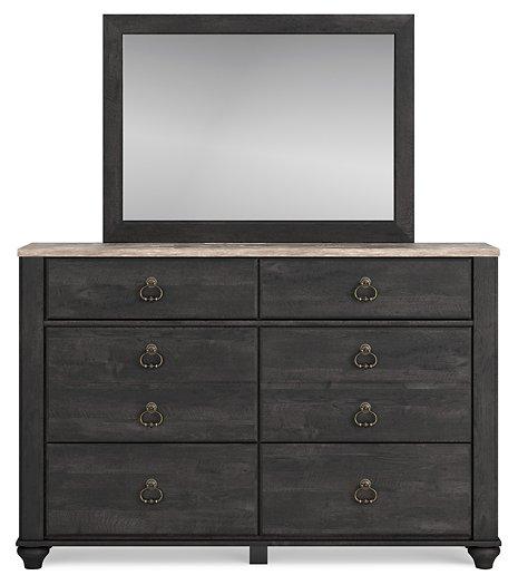 Nanforth Dresser and Mirror Dresser & Mirror Ashley Furniture