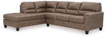 Navi 2-Piece Sectional Sofa Sleeper Chaise Sectional Ashley Furniture