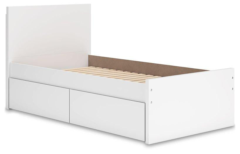 Onita Panel Bed with 1 Side Storage Bed Ashley Furniture