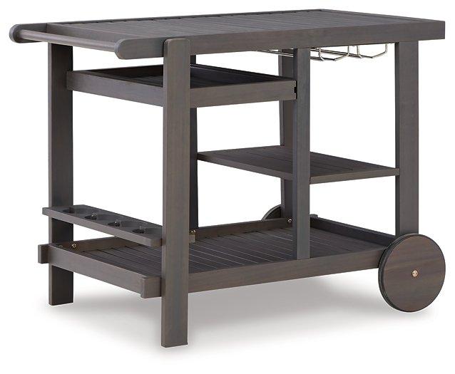 Kailani Serving Cart Outdoor Serving Cart Ashley Furniture