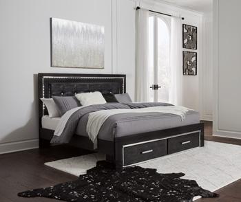 Kaydell Upholstered Bed with Storage Bed Ashley Furniture