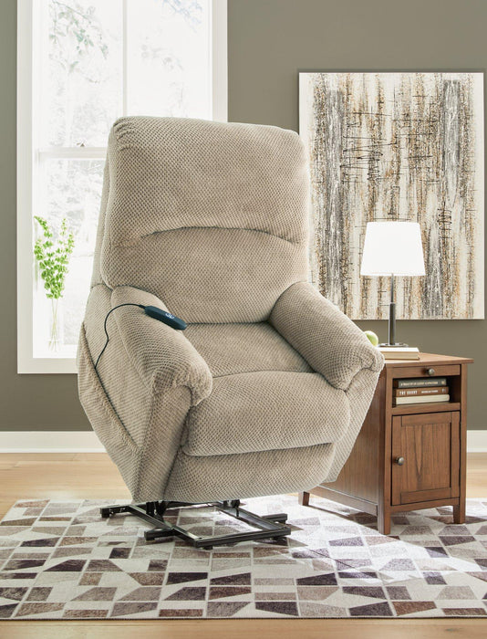 Shadowboxer Power Lift Chair Recliner Ashley Furniture