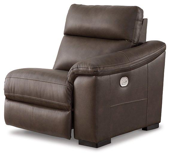 Salvatore 3-Piece Power Reclining Loveseat with Console Sectional Ashley Furniture