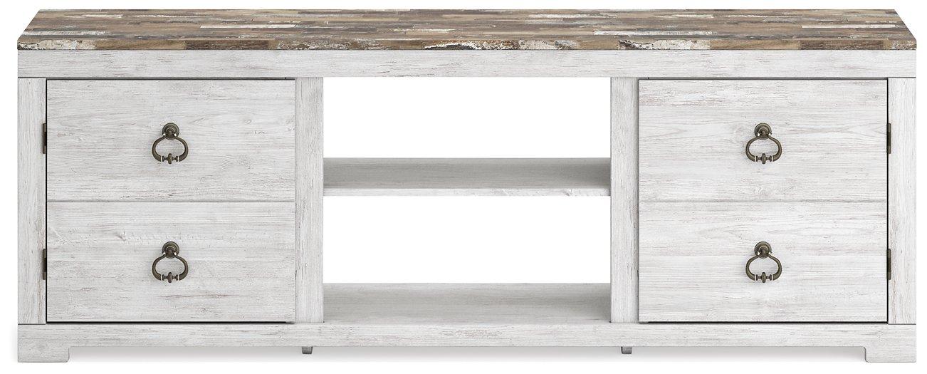 Willowton 72" TV Stand Entertainment Center Ashley Furniture