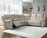 Family Den 3-Piece Power Reclining Sectional Sectional Ashley Furniture