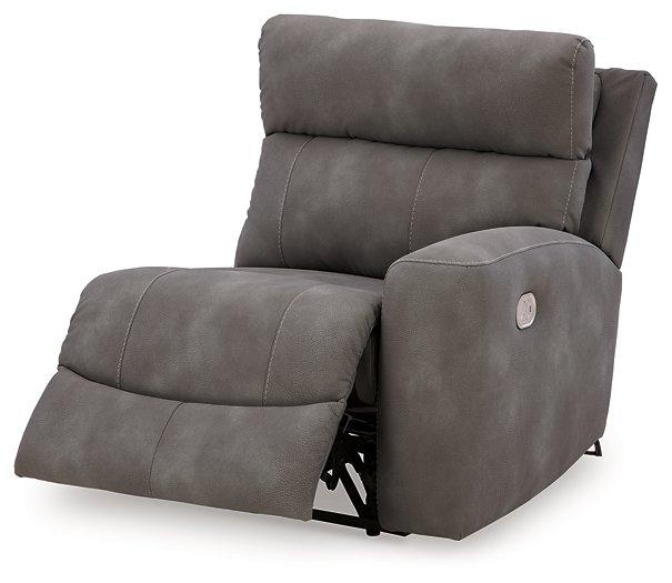 Next-Gen DuraPella Power Reclining Sectional Loveseat with Console Sectional Ashley Furniture