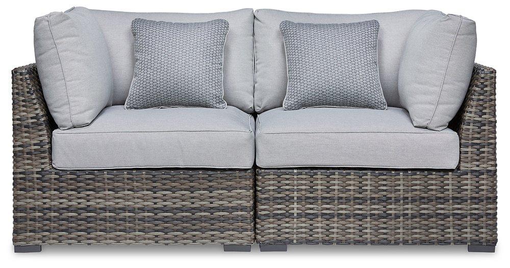 Harbor Court Corner with Cushion (Set of 2) Outdoor Seating Ashley Furniture