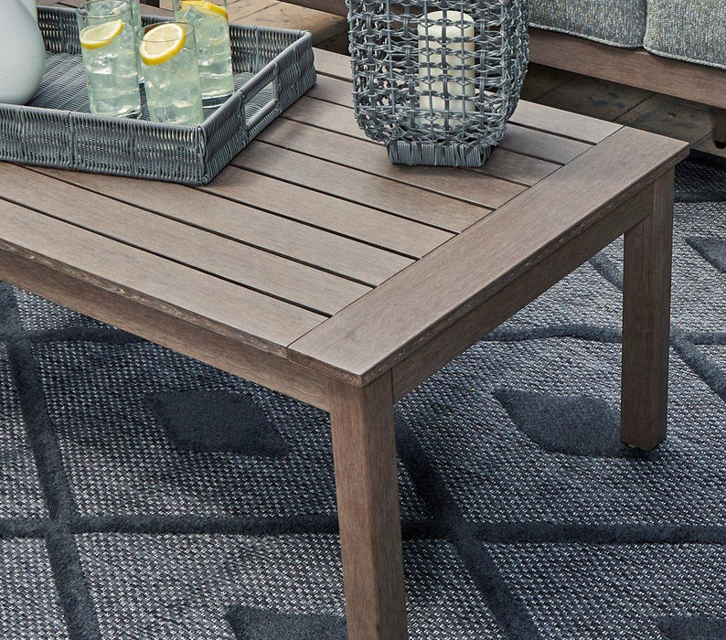 Hillside Barn Outdoor Coffee Table Outdoor Cocktail Table Ashley Furniture