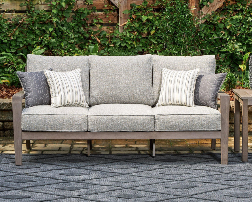 Hillside Barn Outdoor Sofa with Cushion Outdoor Seating Ashley Furniture