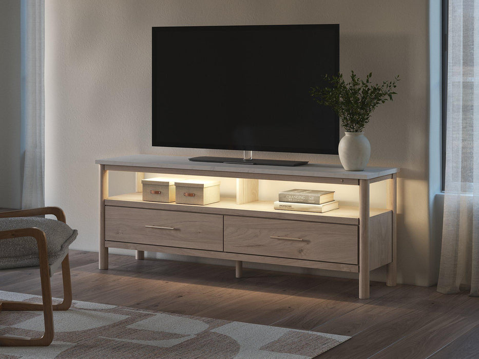 Cadmori 72" TV Stand Entertainment Center Ashley Furniture