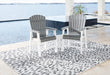 Transville Outdoor Dining Arm Chair (Set of 2) Outdoor Dining Chair Ashley Furniture