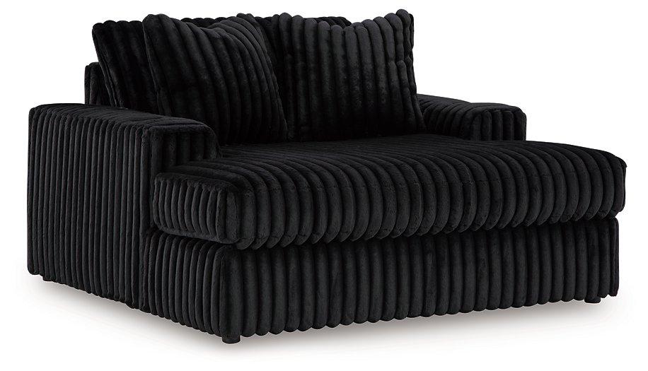 Midnight-Madness Oversized Chaise Chair Ashley Furniture