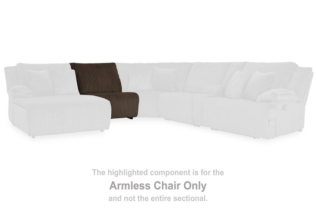 Top Tier Reclining Sectional Sectional Ashley Furniture