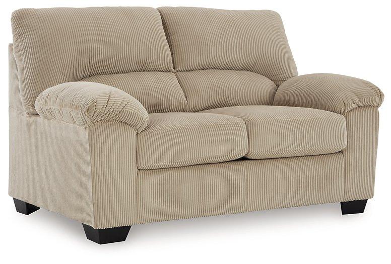 SimpleJoy Loveseat Loveseat Ashley Furniture