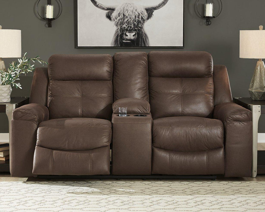 Jesolo Reclining Loveseat with Console Loveseat Ashley Furniture