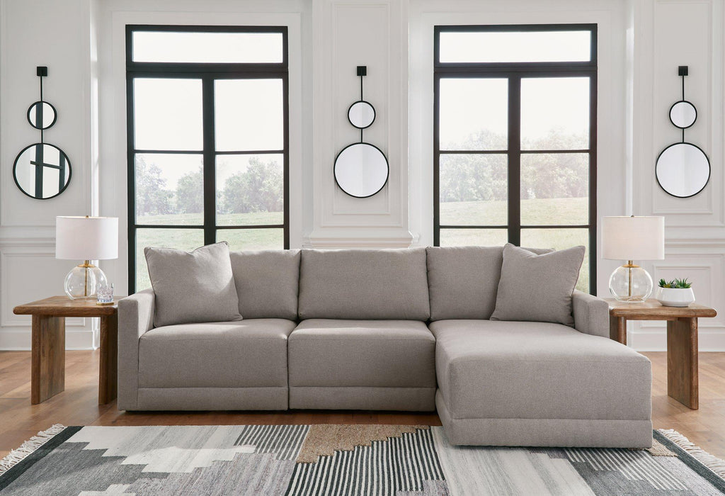 Katany Sectional with Chaise Sectional Ashley Furniture